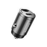 Remax mini inteligentna ładowarka samochodowa USB Typ C 18W RCC228