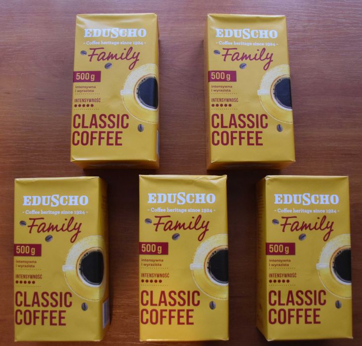Kawa  10 sztuk, 5x Nescafe Classic 200g 5x Eduscho 500g