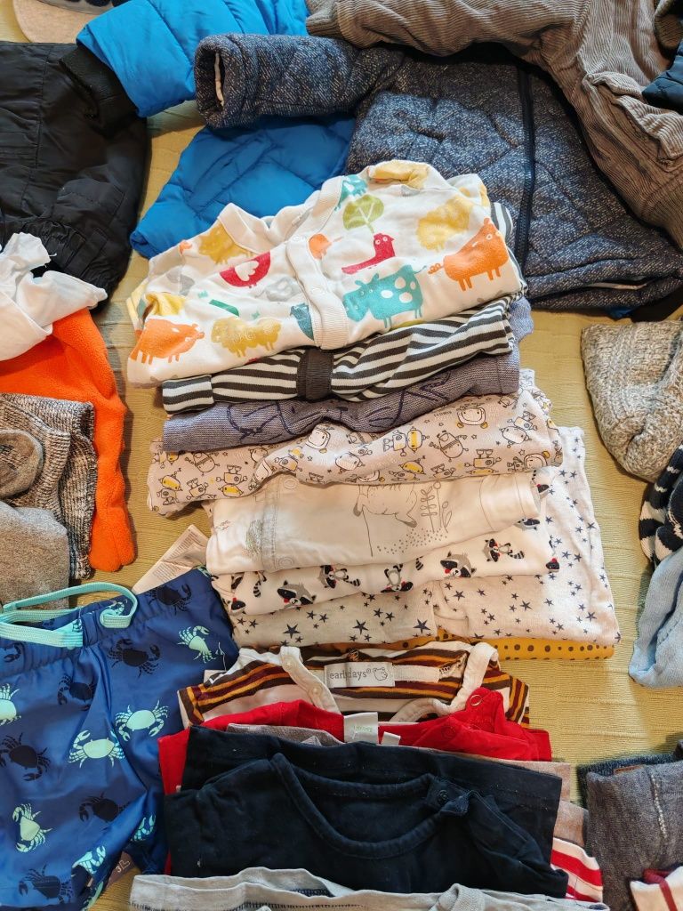 Zestaw ubranek dziecięcych Next, H&M itp.