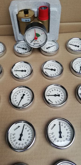 WATTS STS-20/Regulus RT-4/DBV-1 термометри , групи безпеки