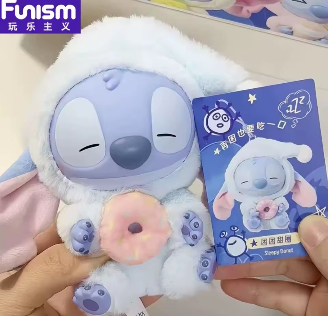 Іграшка сюрприз м'який брелок Лабубу стіч labubu для сумки сюрприз