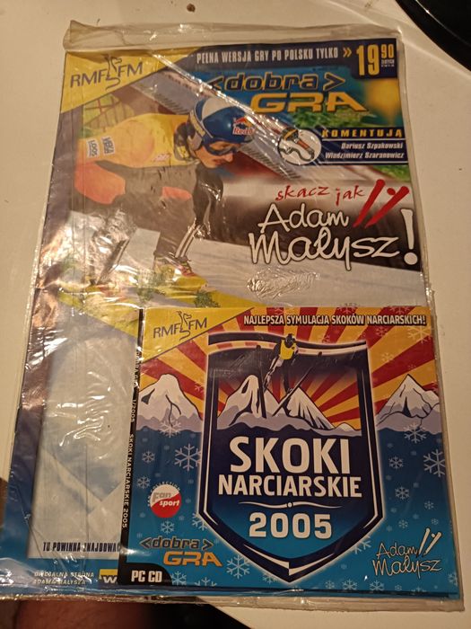 Skoki narciarskie 2005 gra na PC NOWA!!!
