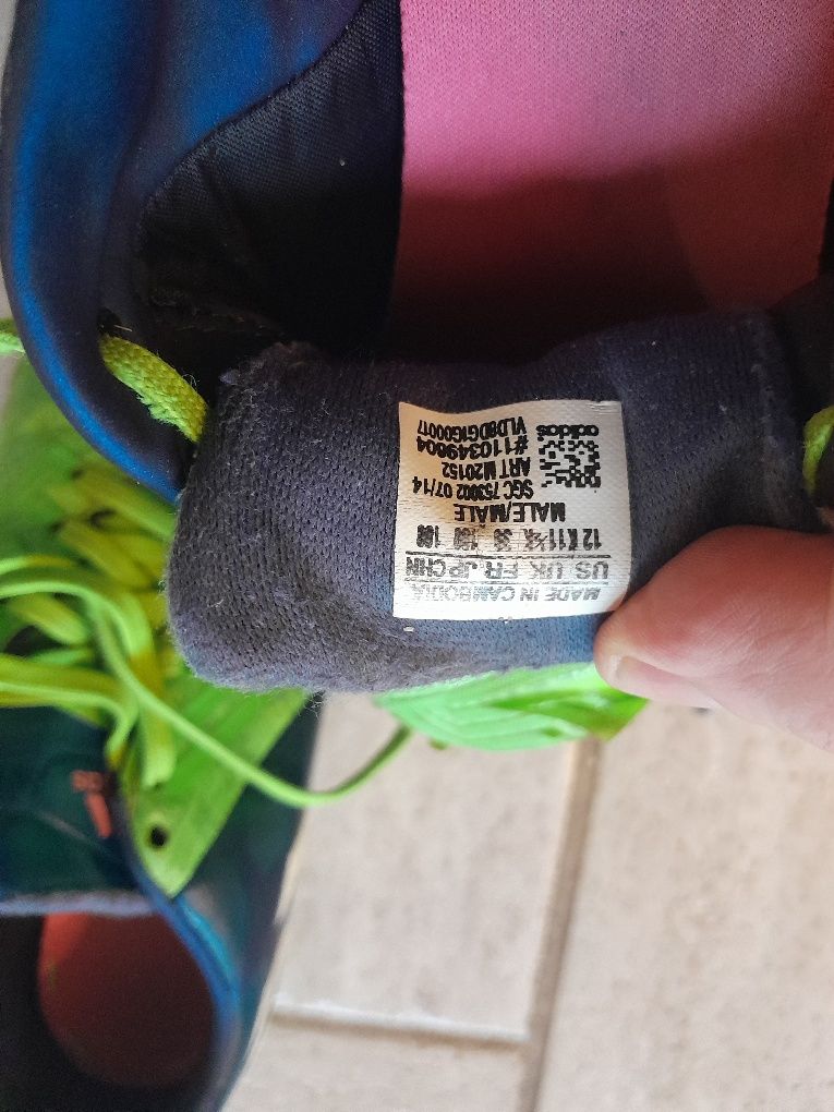 Buty piłkarskie halówki turfy Adidas dla dzieci