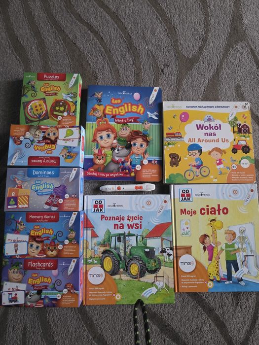 Ting mowiacy długopis cały zestaw