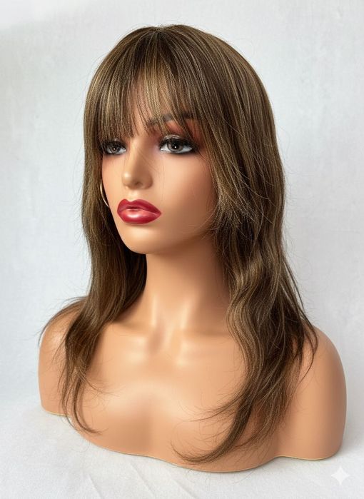 Peruka 100% włosy LUDZKIE PREMIUM - Ultra Lekka