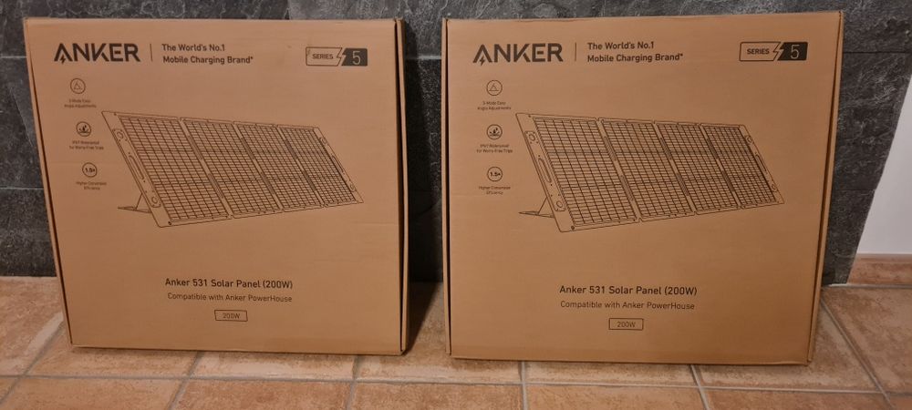 Painel solar portátil 200W Anker