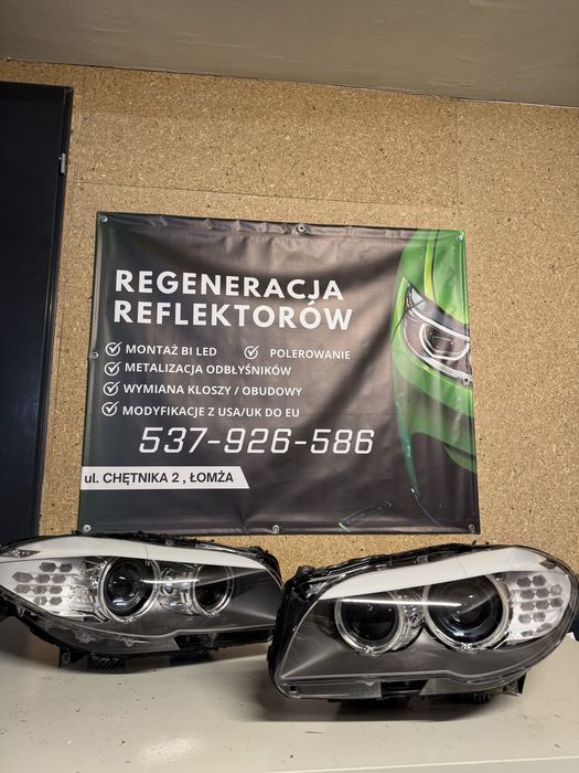 NAPRAWA lamp reflektorów bmw f10 f11 audi a6 c7 insignia 508 xenon led