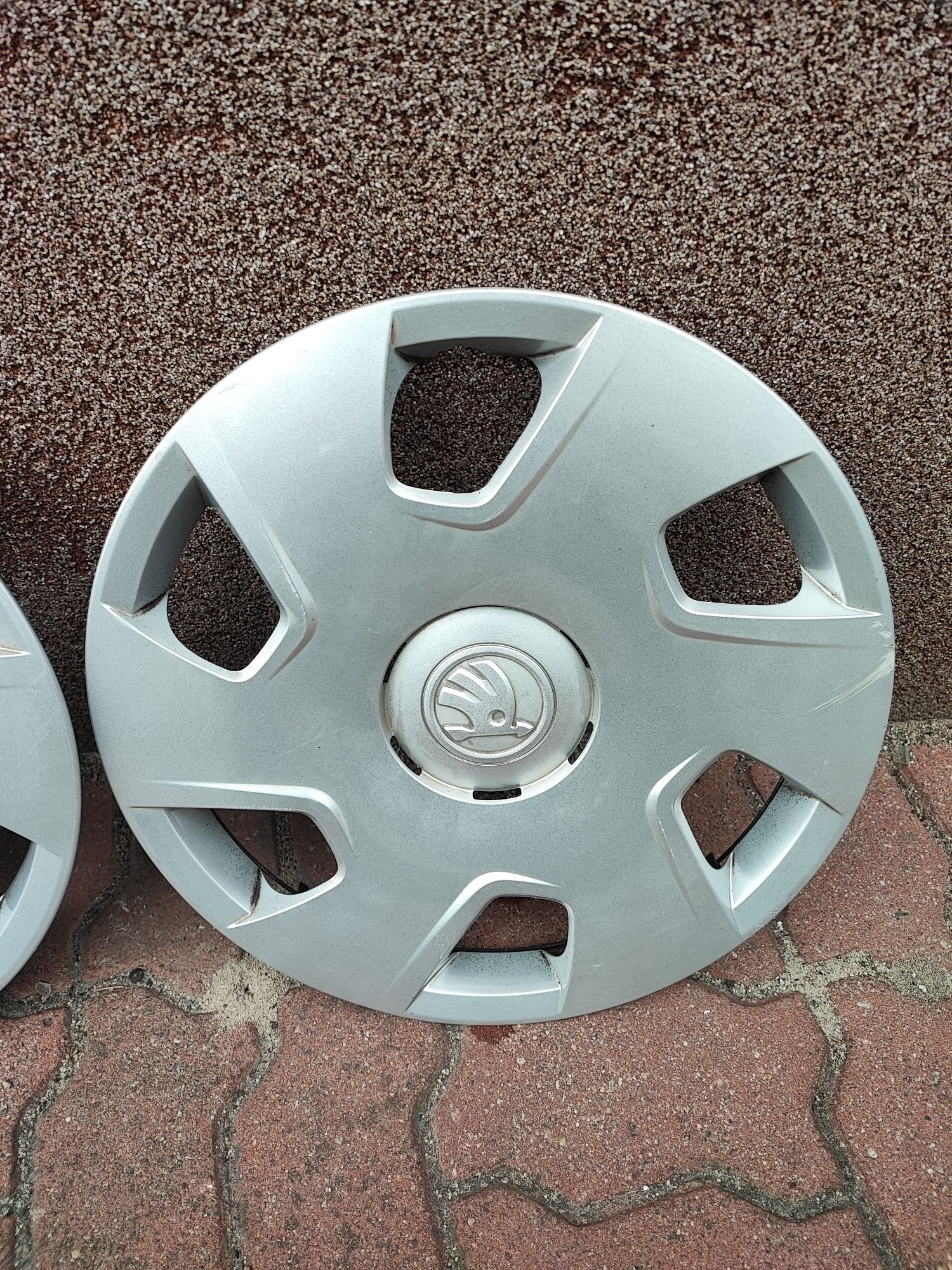 Kołpaki oryginalne SKODA 15" 15 Cali 150zł/komplet Fabia Rapid Octavia