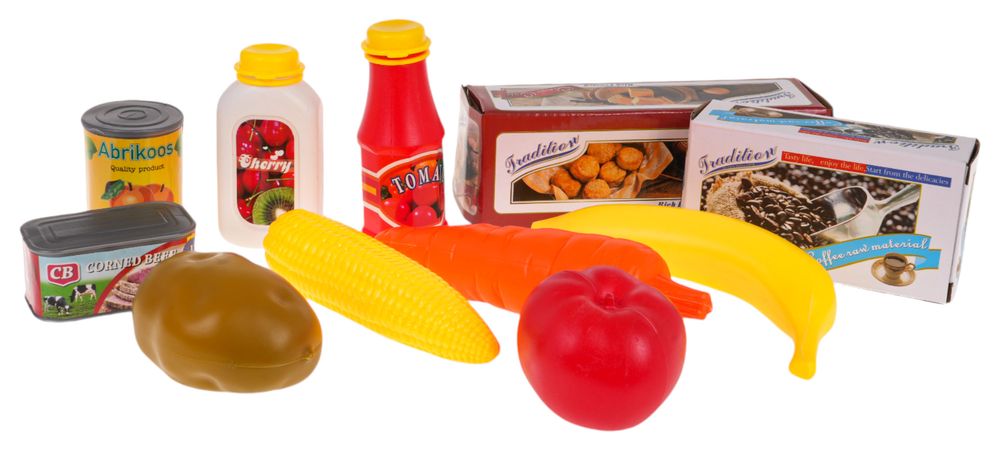 Wózek Sklepowy + Akcesoria Niebieski