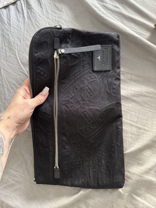 Przepiękna torebka designer Vivienne westwood kosmetyvzka pokrowiec