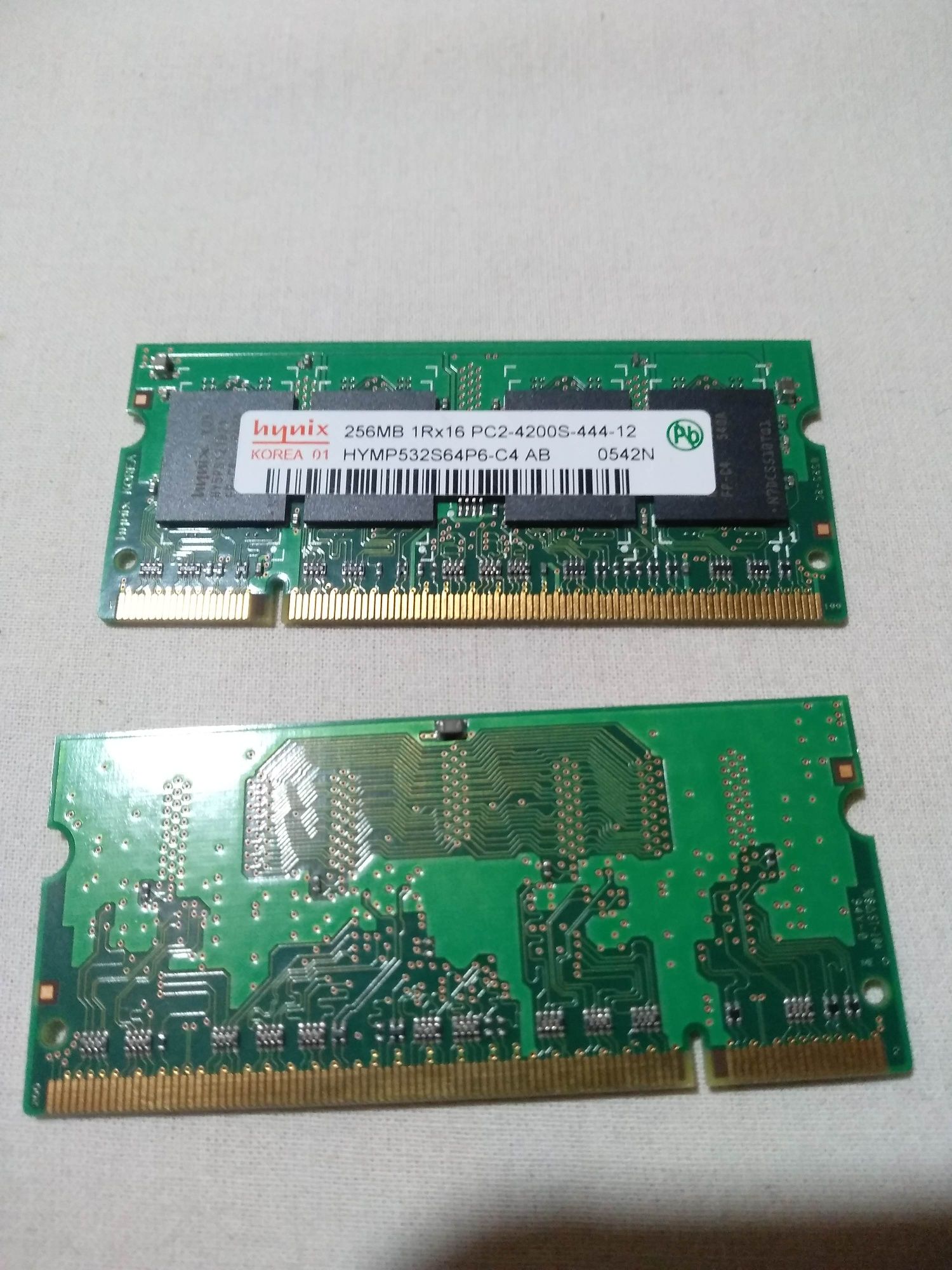 Hynix 256MBx2 portátil