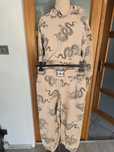 Bawełniany dres w smoki