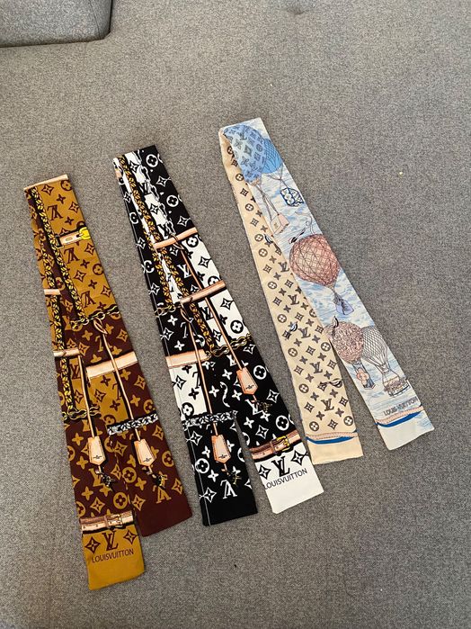 Apaszka LV Louis Vuitton Monogram chusta bandeau prezent