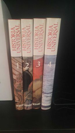 História Universal 4 volumes