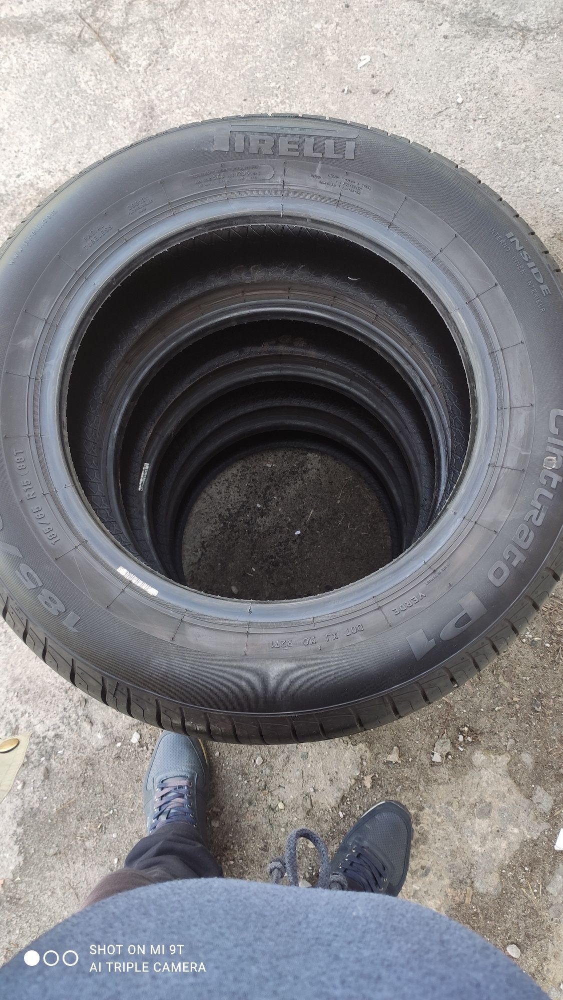 Шины 185/65 R15 Pirelli 0.7мм