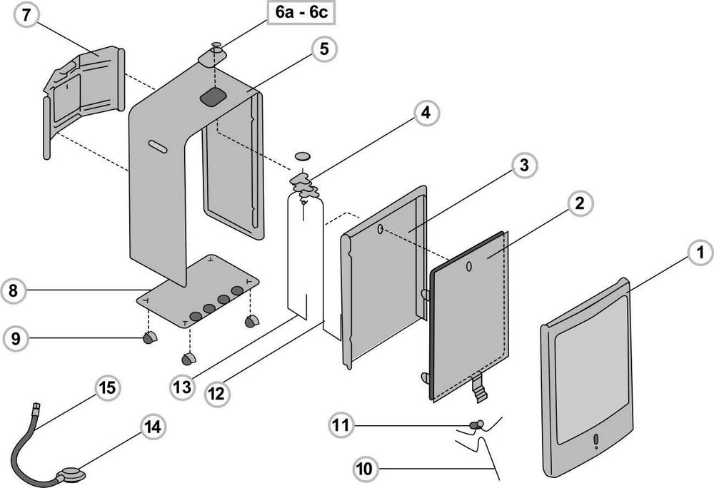 Газовый обогреватель каталический Ferretti Camilla 3100