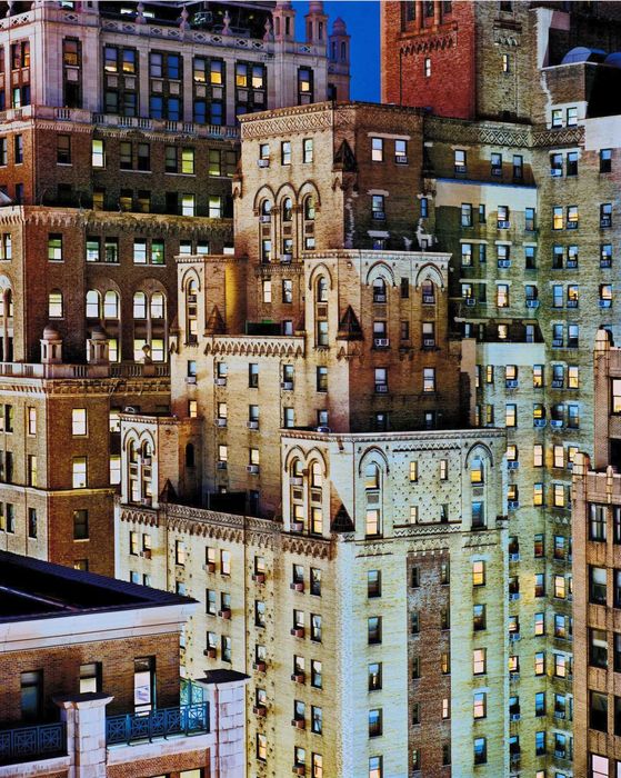 LUMAS Wall Art: "7th Avenue & 30th Street, New York" - 218 x 174mm