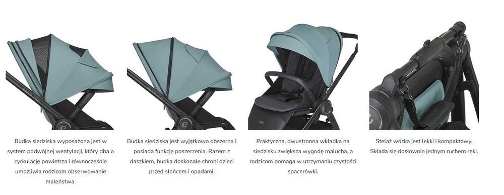 Espiro wózek 2w1 YOGA 04 life balance NOWOŚĆ 2024