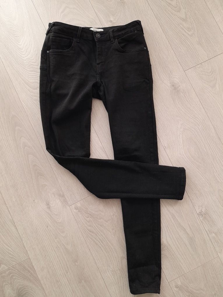 Spodnie rurki dżinsy czarne