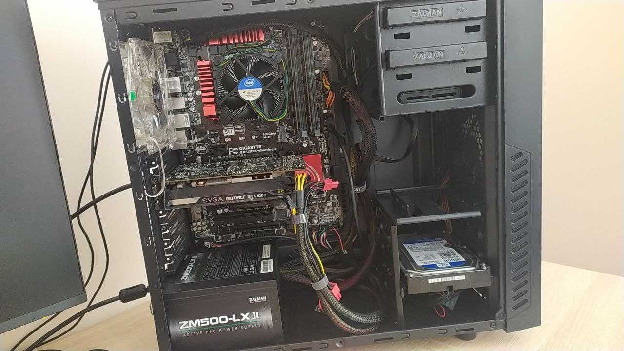 ПК Intel i5 4670K, 16gb GTX 1060 3gb