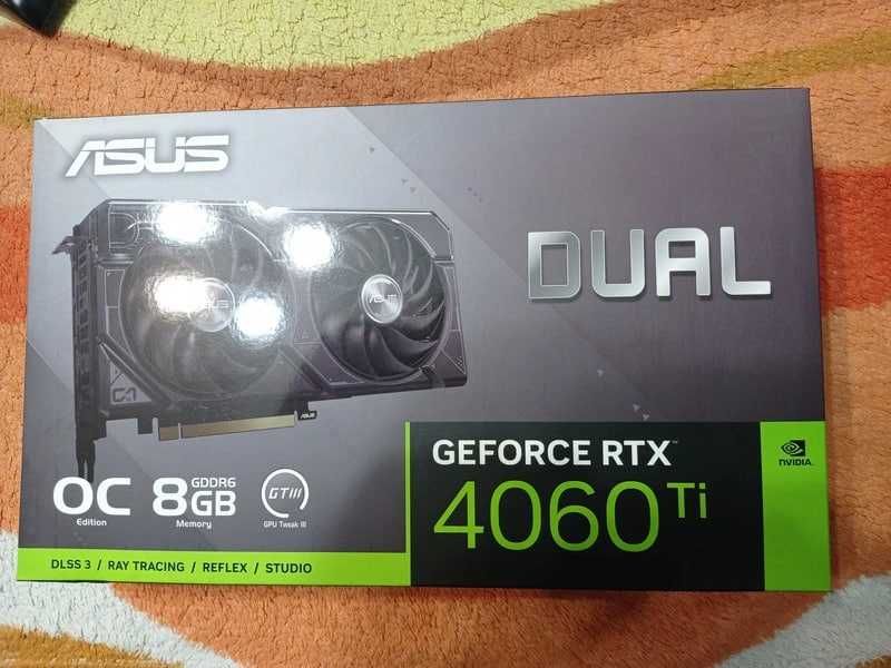 Відеокарта ASUS GeForce RTX4060Ti 8Gb DUAL OC EVO