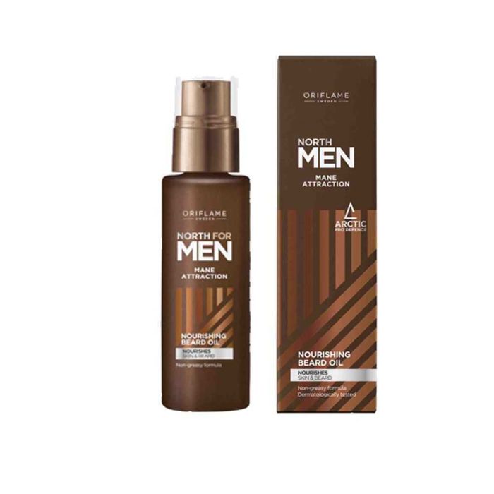 Olejek do brody North For Men Attraction Oriflame 30ml 35933