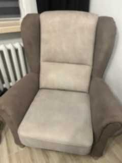 Fotel domowy uszak