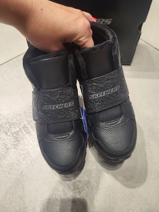 Черевики демі / зимові дитячі для хлопчика skechers  оригінал sn660051