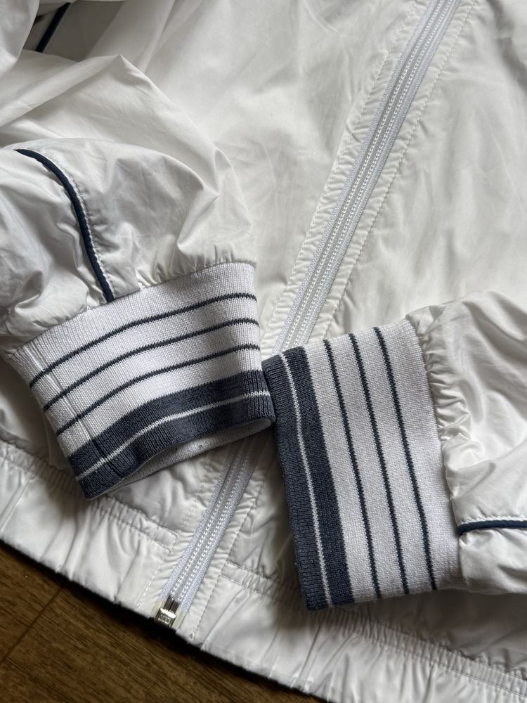 Заді лого Vintage lacoste вінтажна олімійка від лакост лакоста біла мл