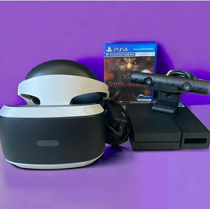 Окуляри віртуальної реальності Playstation Vr+ муві контролери руху