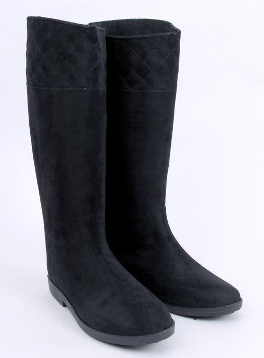 Kalosze Damskie Oficerki Rain Black