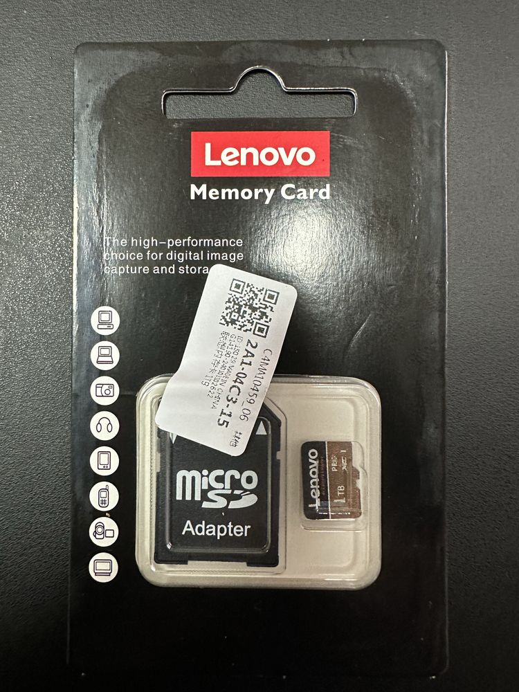 Карта пам’яті Леново про micro sd 1 ТB, 4К