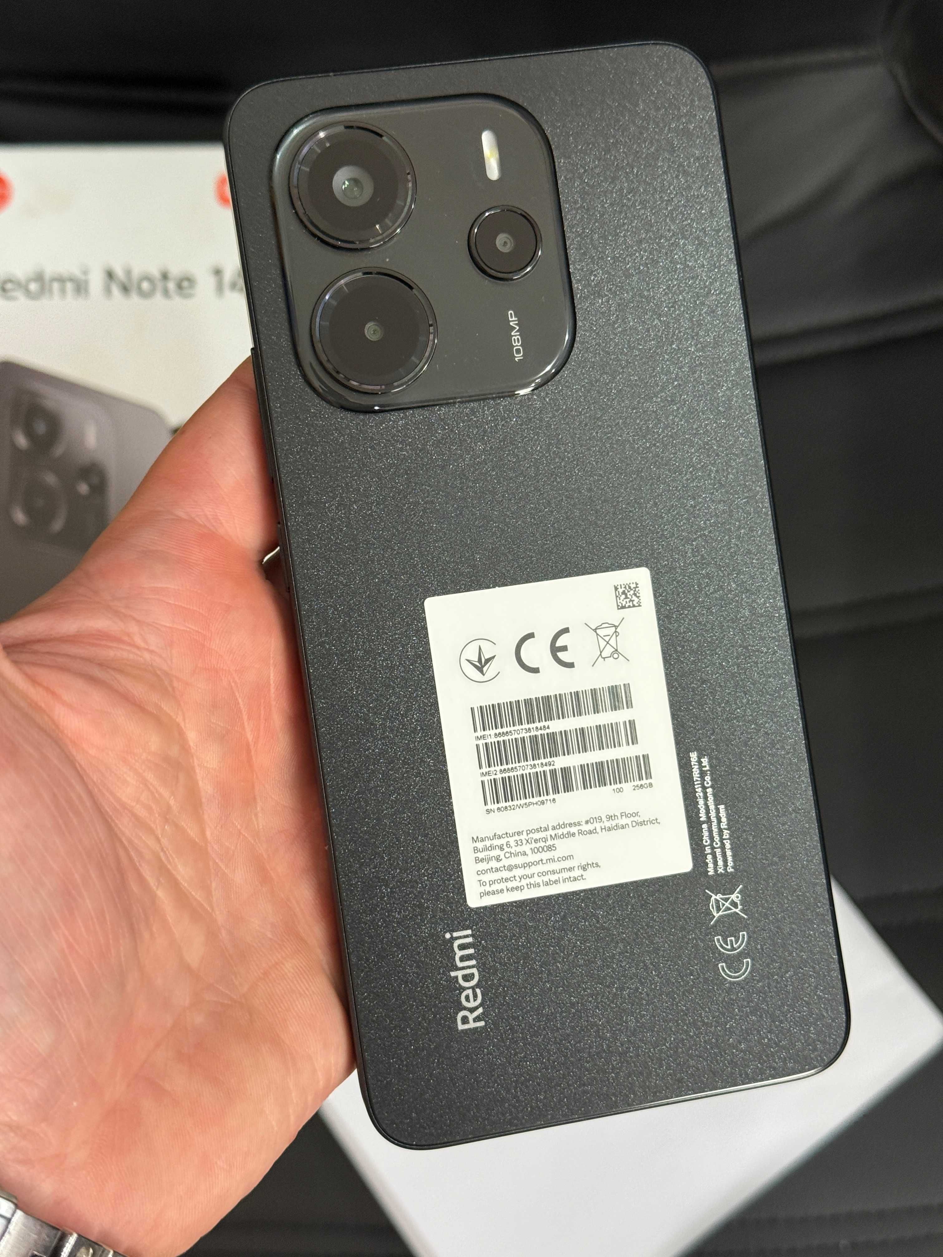 Smartfon XIAOMI Redmi Note 14 8/256GB 6.67 120Hz - ASCOM ul Klasztorna