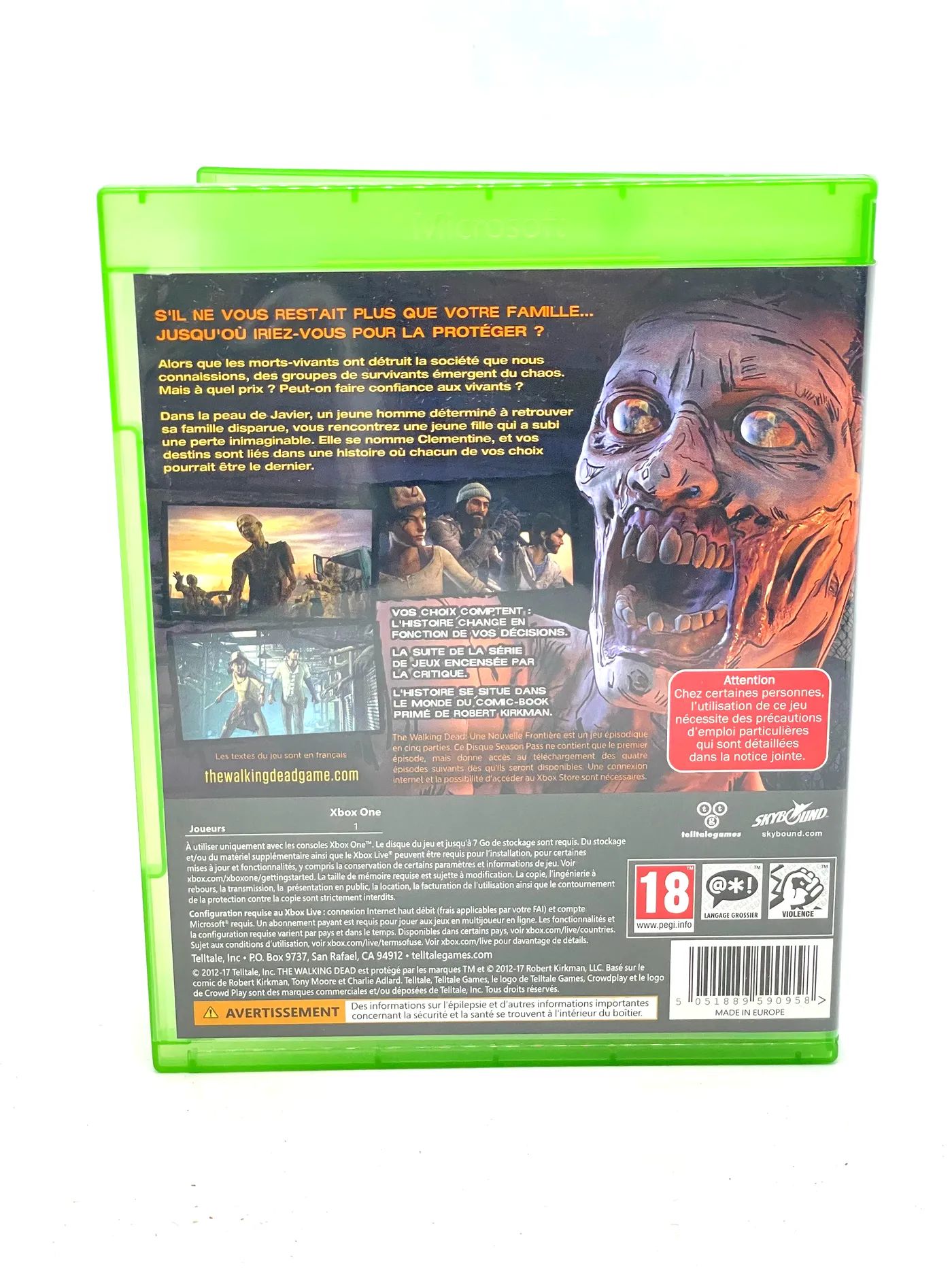 The Walking Dead The New Frontier Xbox One Po Angielsku