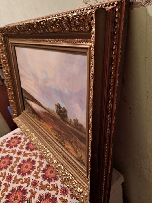 Картина Бабака Вячеслав Петрович в раме на миллион .1992 года