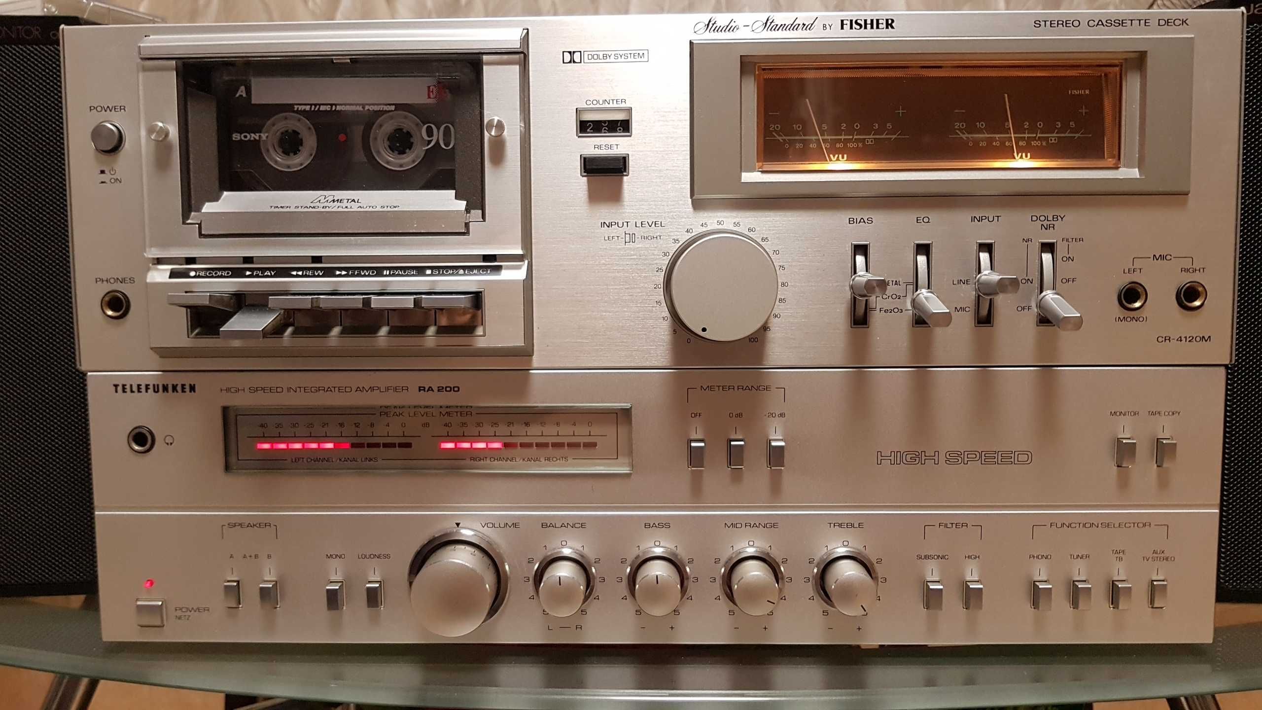 Усилитель Telefunken RA 200 stereo integrated amplifer made in Germany