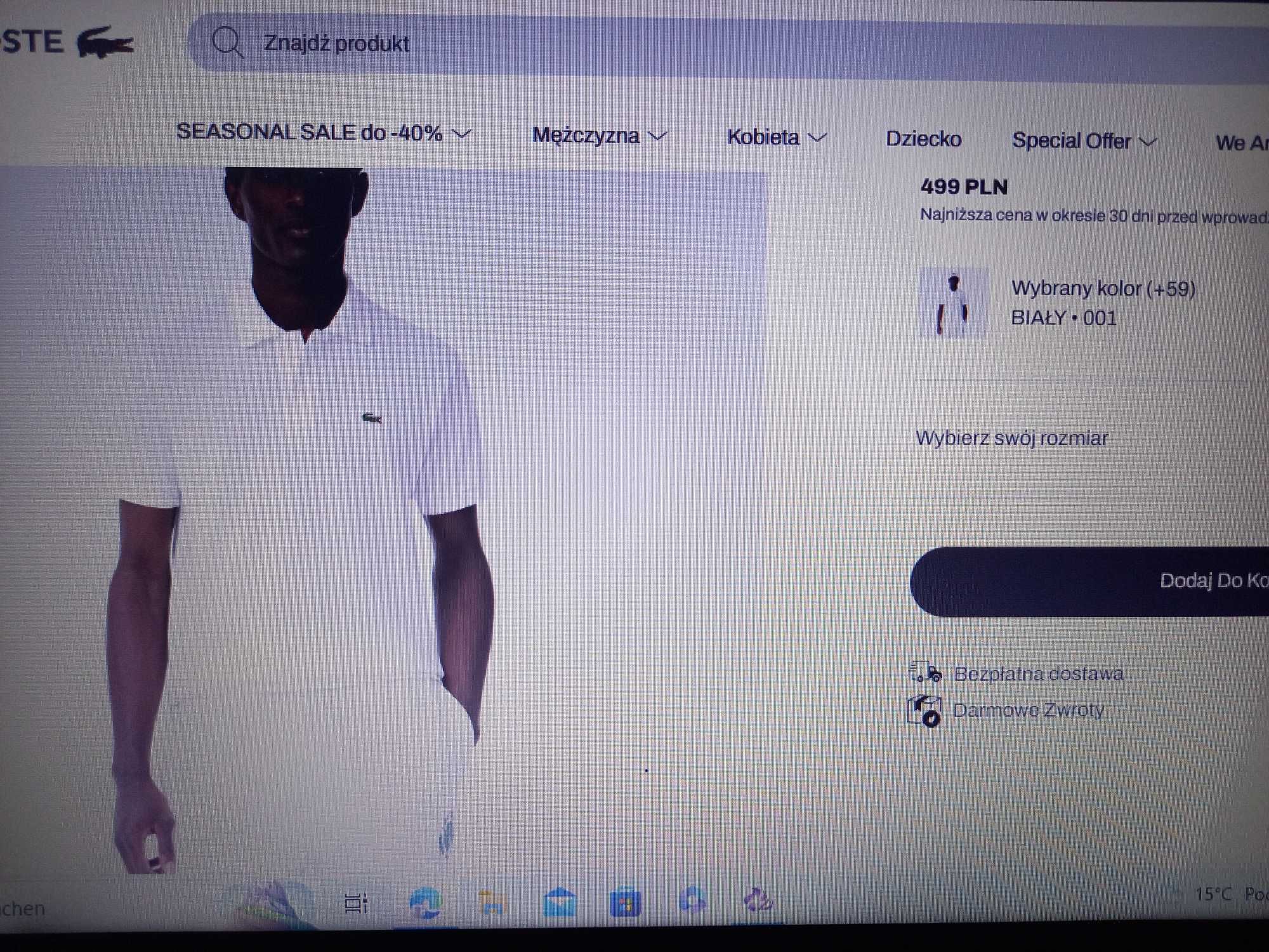 Koszulka polo Lacoste