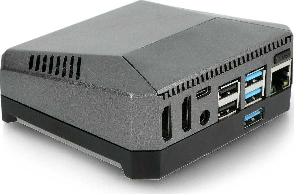 Raspberry Pi 4 model B w obudowie Argon ONE M.2