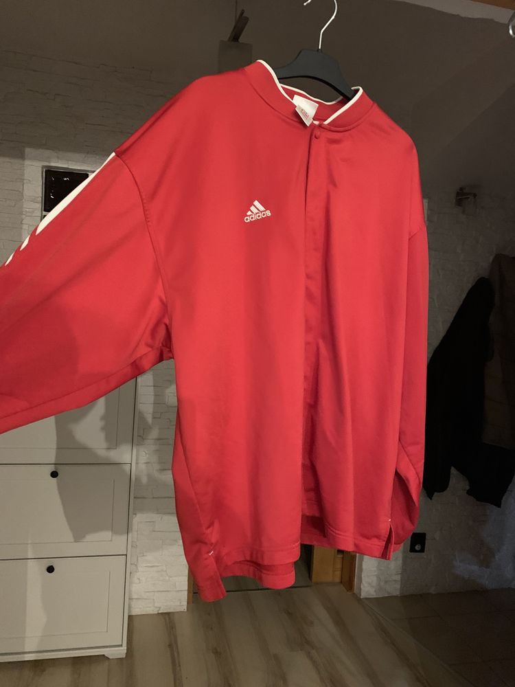Bluza adidas czerwona
