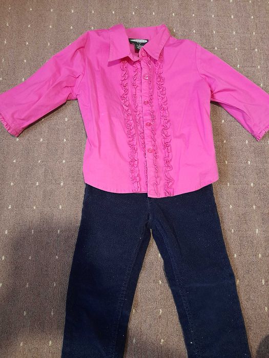 Джинси рубашка кофта 104 р.