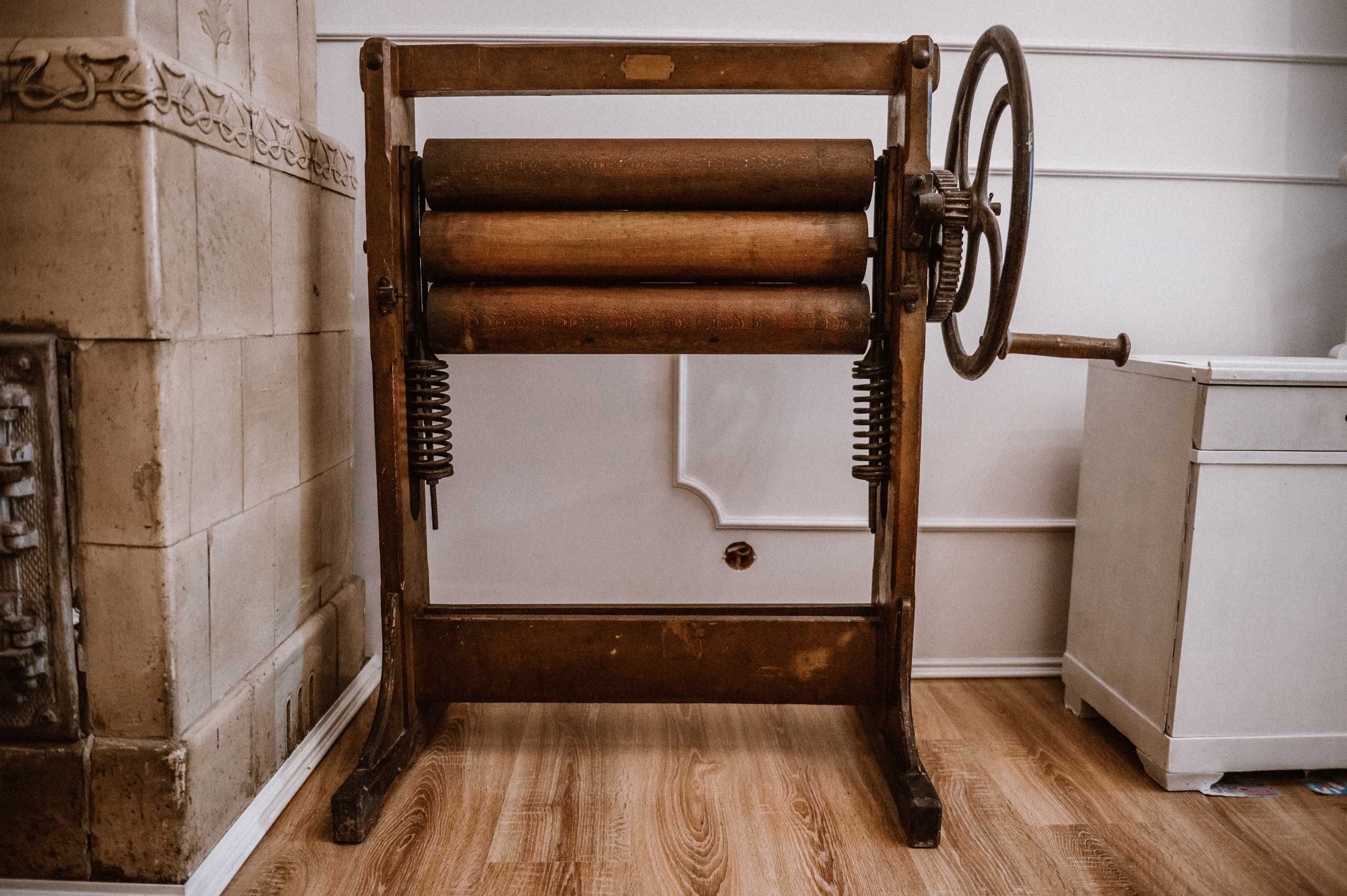 Stara maglownica, magiel, antyk LOFT, RETRO - SEILER's LEGNITZ