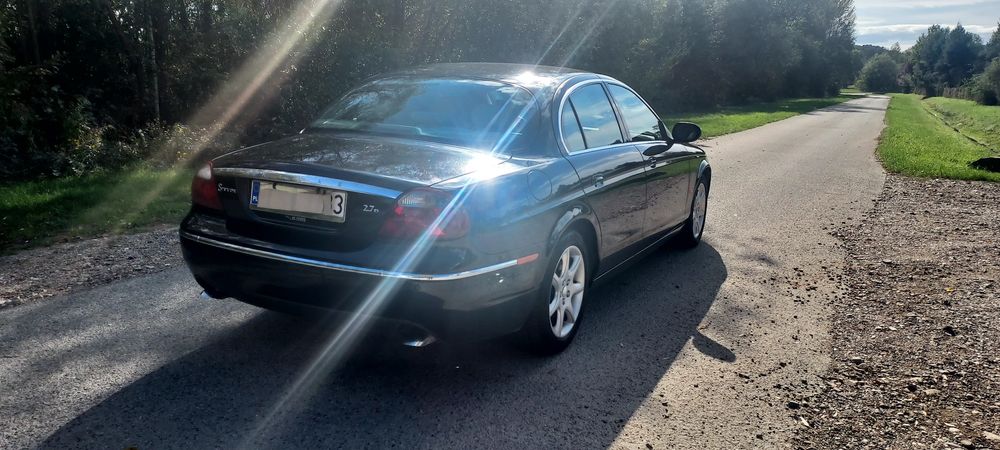 2006r Jaguar S type 2.7d Piękna czarna limuzyna