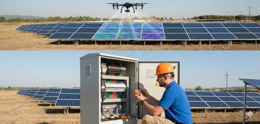 Serwis PV / Fotowoltaika - Przeglądy, Pomiary, Termowizja, Opinie