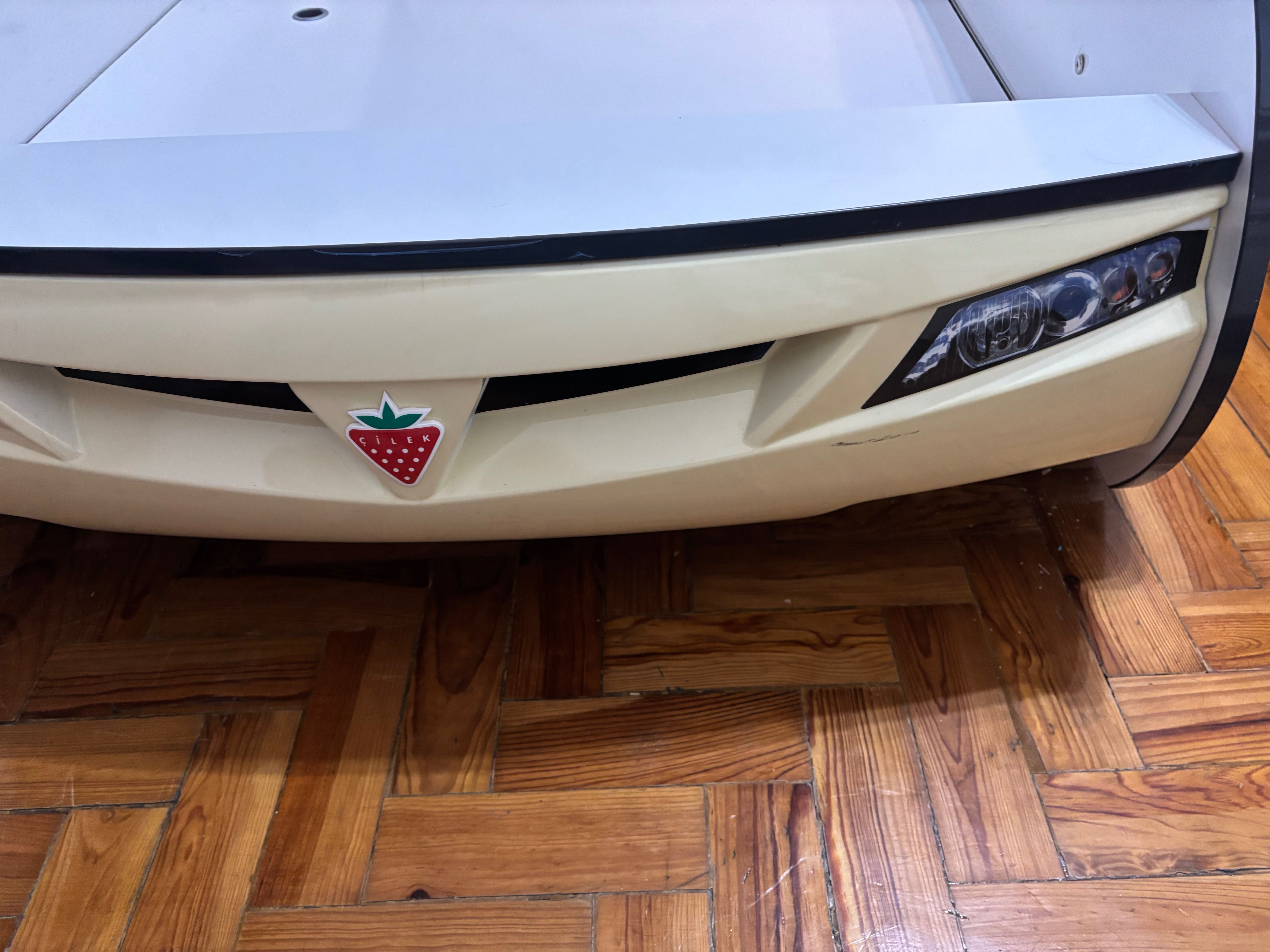 Cama solteiro carro criança