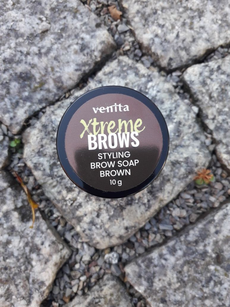 Venita Xtreme Brows mydło do brwi brązowe