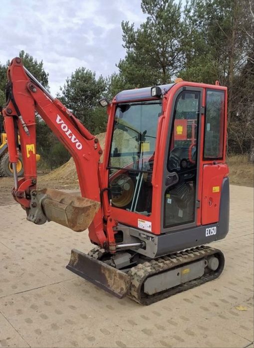 Minikoparka volvo EC15D cesja leasingu