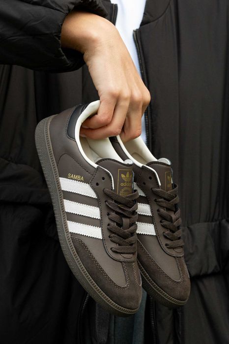 Жіночі Кросівки Adidas Samba Brown 36-41 (Без Предоплати)