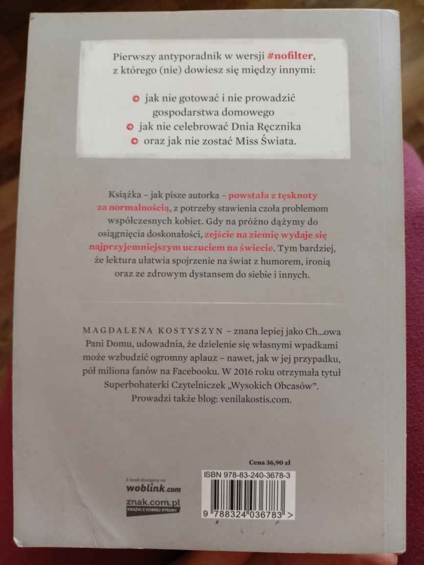 Książka Chujowa Pani domu Magdalena Kostyszyn