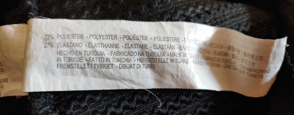 Saia Preta Travada Zara