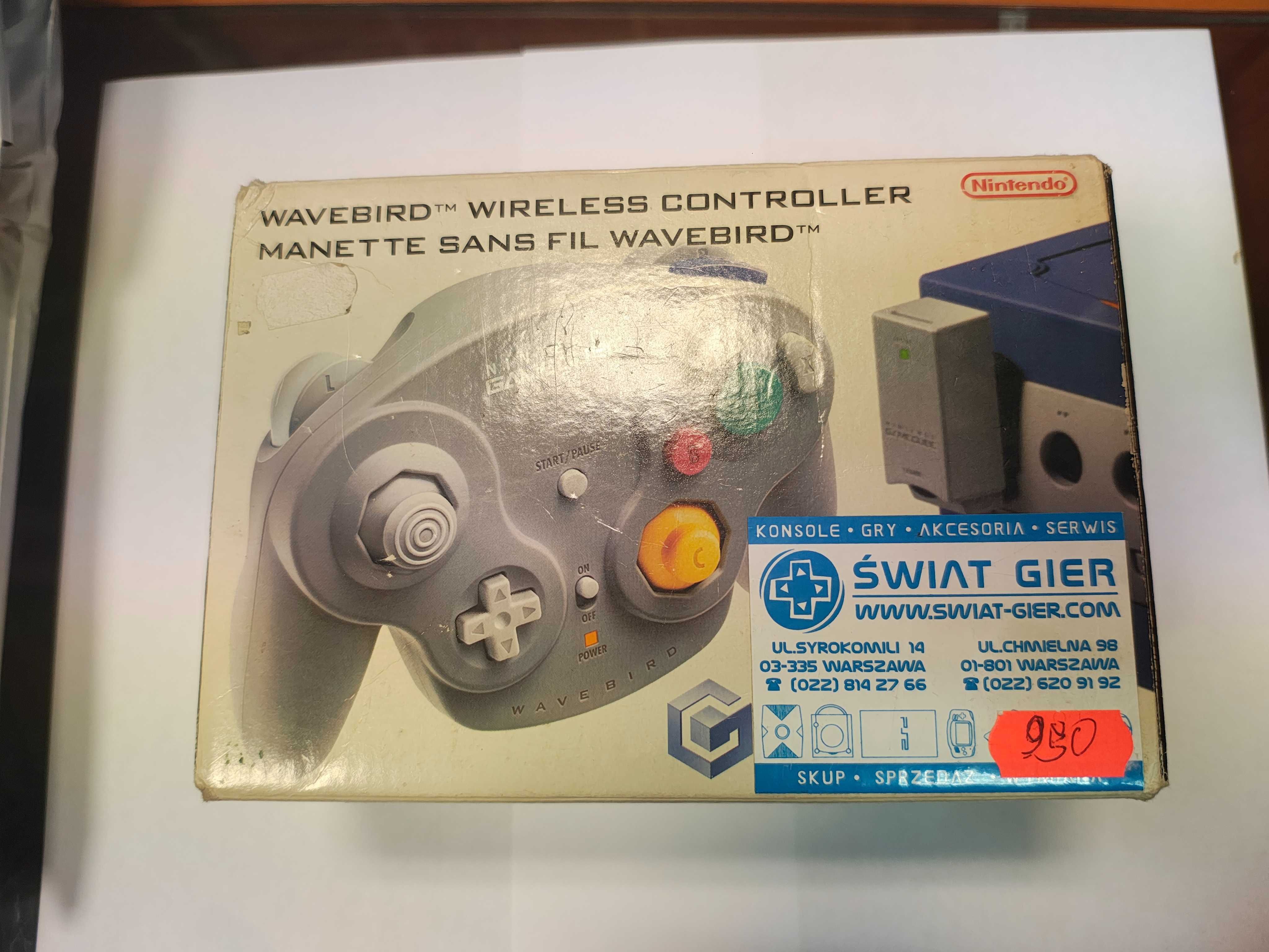 Nintendo Gamecube Wavebird Wave Bird Bezprzewodowy UNIKAT SklepRetroWW
